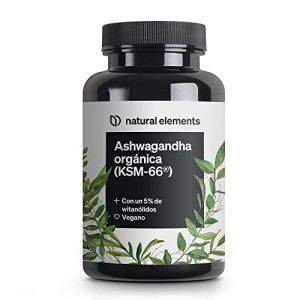 Ashwagandha ecológica | 600mg | 180 Cápsulas veganas