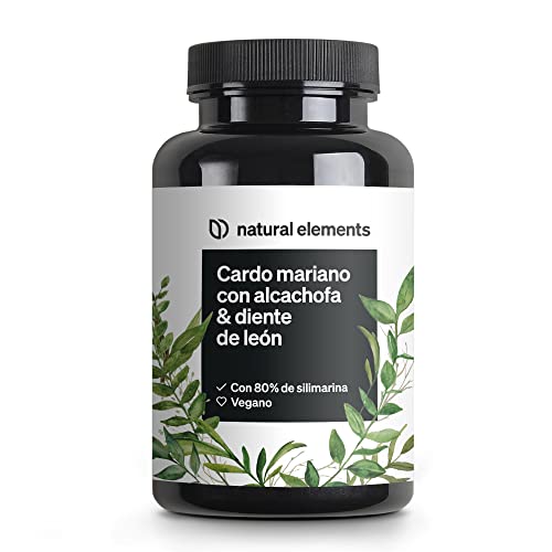 Complejo de cardo mariano, alcachofa y diente de león