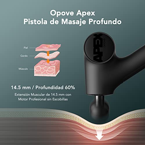 Pistola de Masaje Profesional Opove Apex